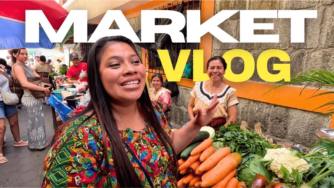 Inside a Local Market in Guatemala