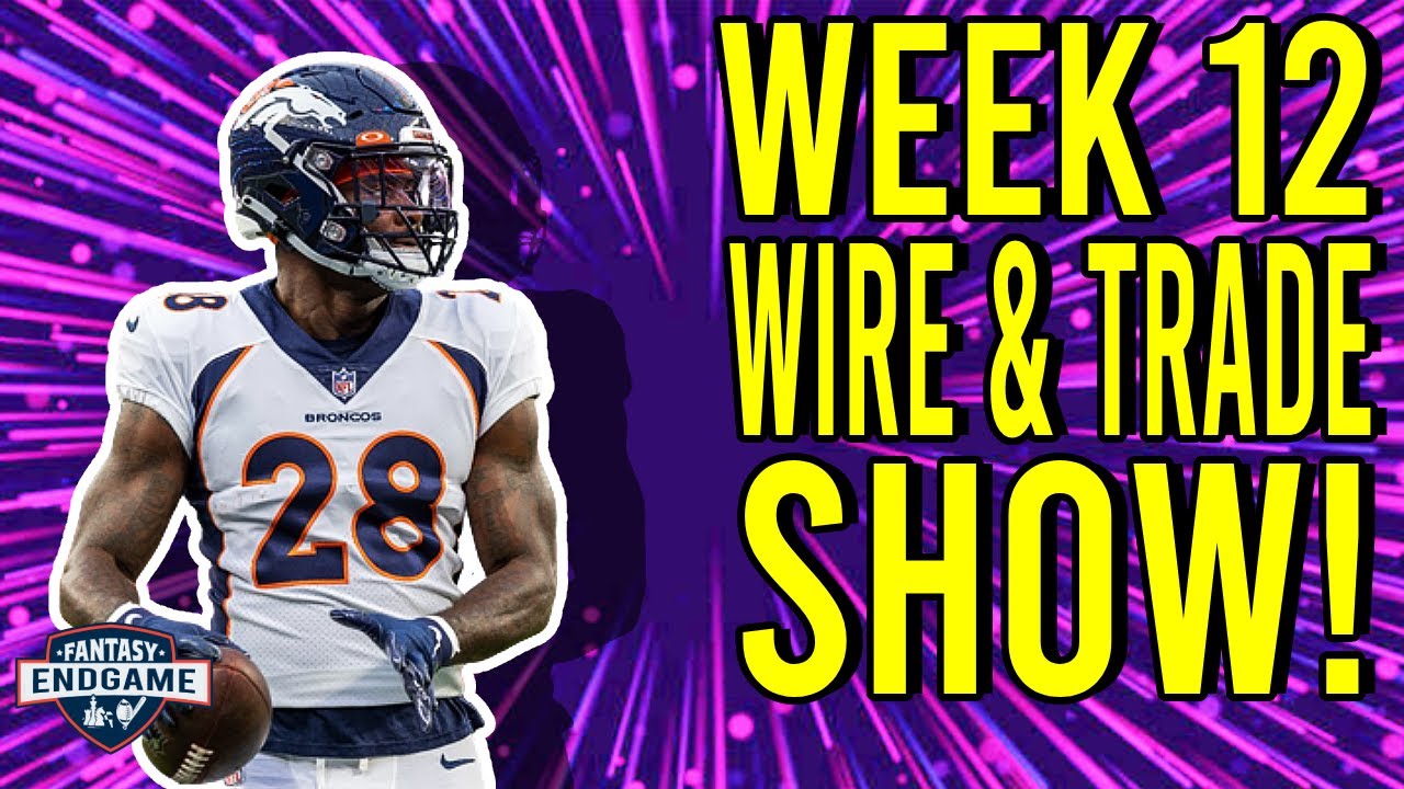 Answering Your Week 12 Waiver Wire & Trade Questions!