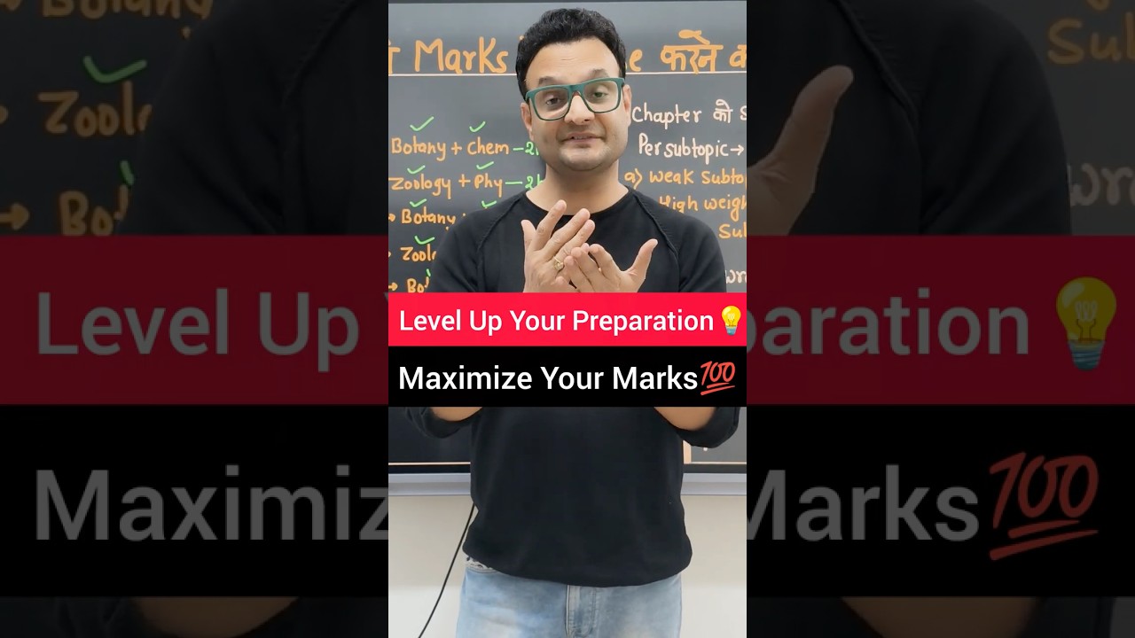 Level Up Your Preparation!! - By Sarvesh Sir 