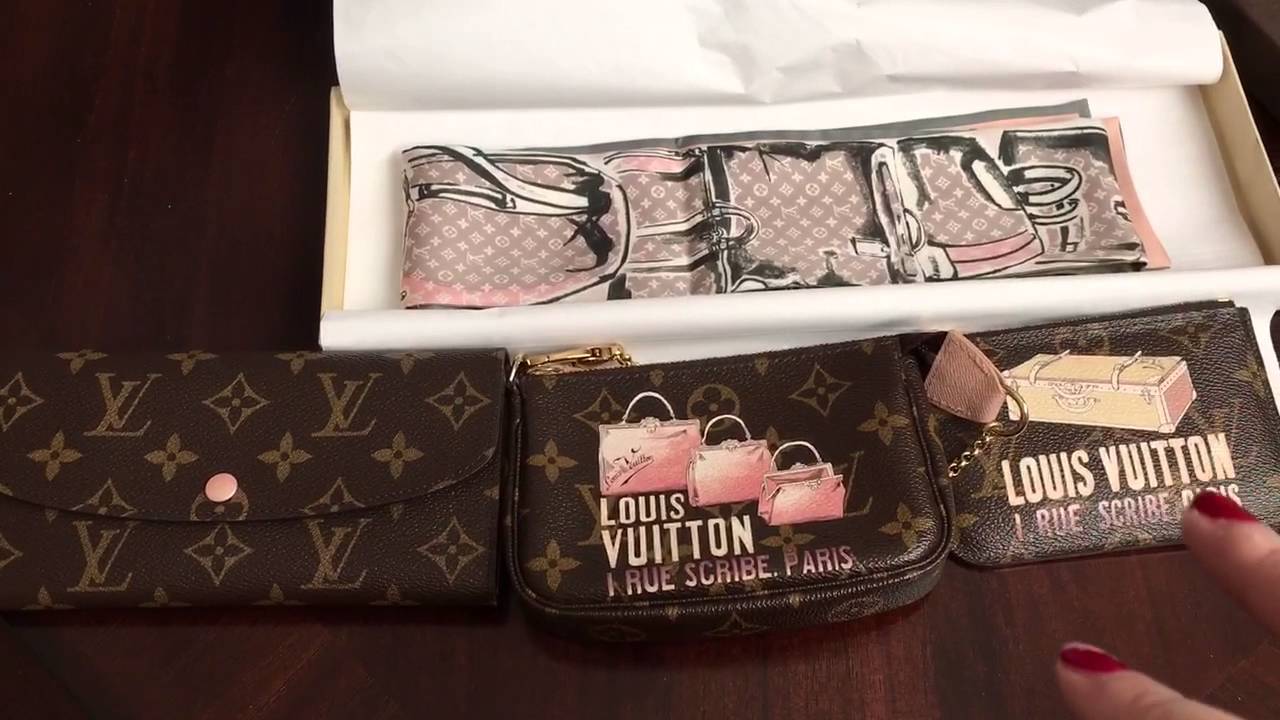 Louis Vuitton Bandeau Unboxing Feb2016 - YouTube
