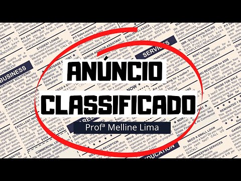 Vídeo: Qual é a diferença entre anúncios classificados e anúncios gráficos?