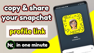 how to copy snapchat link | Snapchat copy profile url link 2023 | how to share my snapchat link