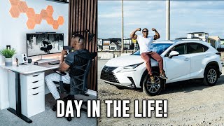 Productive Day In My Life As A Content Creator My First Vlog