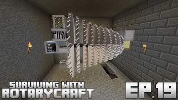 Surviving With RotaryCraft :: Ep.19 - ReactorCraft Power Generation