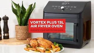 Elevate your air frying game with the Vortex Plus 13L Air Fryer Oven