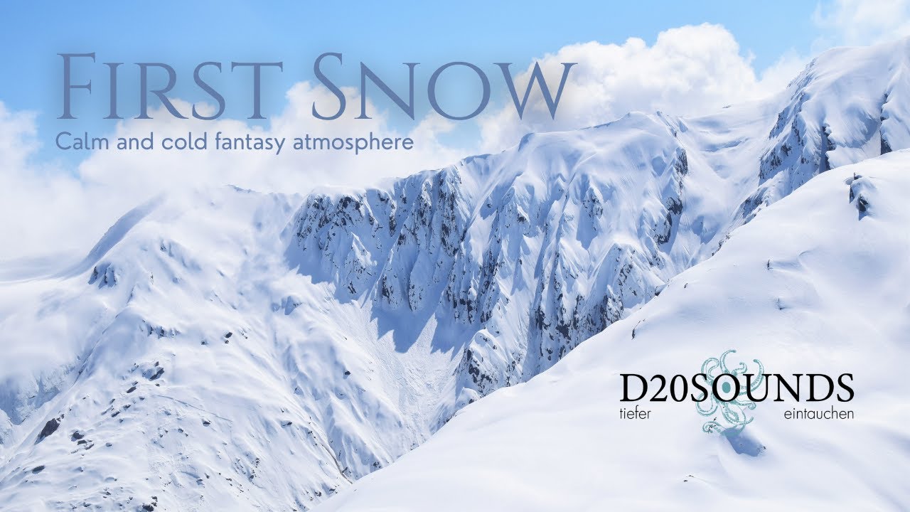 First Snow ❄️ Calm Fantasy Snowfall | Ambient Music for RPG & Reading
