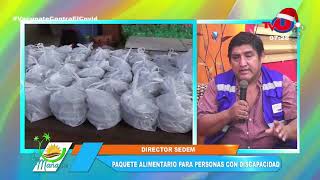 LA MAÑANA || DIRECTOR SEDEM INFORMA SOBRE LA DISTRIBUCIÓN DE LOS PAQUETES ALIMENTARIO