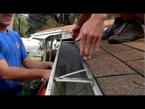 Step Down Gutter Shield Install