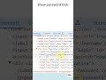 Reveal Saved Passwords with Inspect Element π