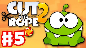 Cut the Rope 2 - Gameplay Walkthrough Part 5 - Junkyard! 3 Stars! (iOS, Android)