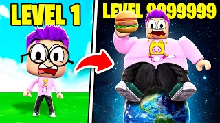 ROBLOX But +1 FAT Every Second!? (FUNNY MOMENTS!)