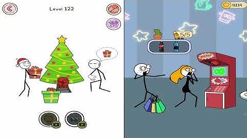 THIEF PUZZLE vs FLASHBACK - All levels New UPDATE Stickman Satisfying Double Gameplay Android APK