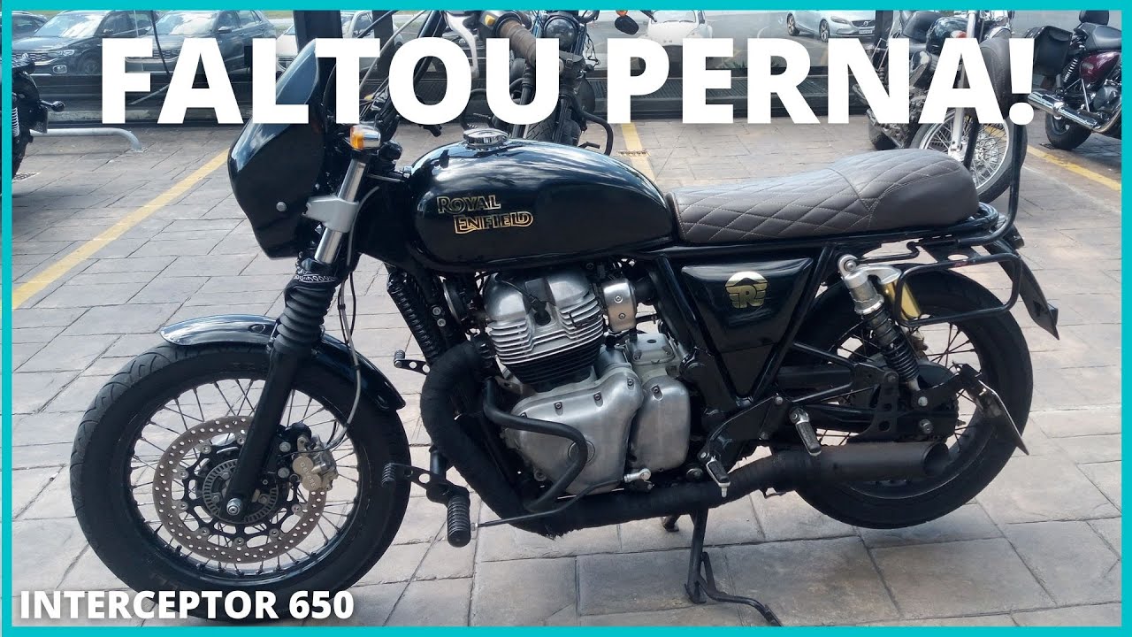 Test Ride na INT toda modificada com comando avançado! | Royal Enfield Interceptor