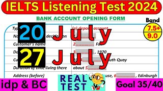 08 JUNE & 22 JUNE 2024 IELTS LISTENING PRACTICE TEST 2024 WITH ANSWERS | IELTS | IDP & BC