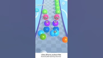 Ball Run 2048 -  All levels Gameplay Android, IOS gaming #gaming