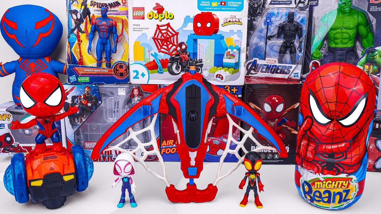 Marvel Spiderman Toys Unboxing Review | Spider Man Bow & Arrow | Marvel Spiderman Collection Toys
