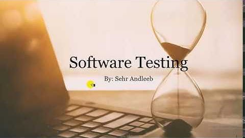 Lecture 1 Introduction to Software Testing