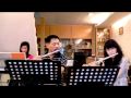 雙長笛 卡農 two flutes  Pachelbel canon