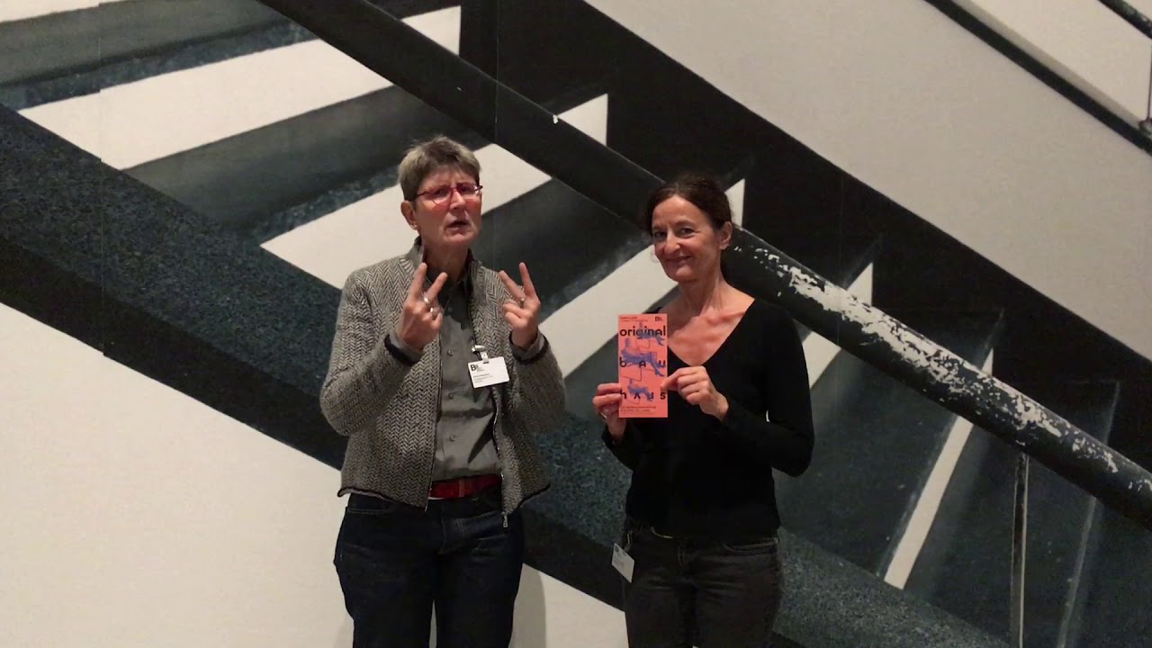 Kunstgespräch in DGS zu 'original bauhaus' am 24.11.2019