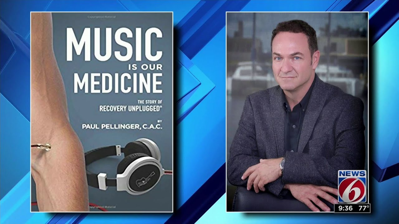 newspaper mockup Treatment center uses music as medicine