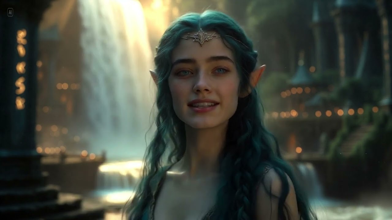 Elf Princess by the Lake 🌿 A Medieval Fantasy Song with Calm Female Vocals