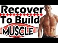 How to Build Muscle Faster with Proper RECOVERY After Workout ➡ Muscle Recovery Tips | Soreness Pain