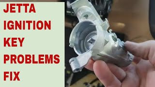 Volkswagen Jetta ignition key stuck in ignition or won't turn