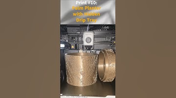 Print #10: Printing a Palm Planter with Hidden Drip Tray