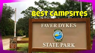 Affordable RV Camping at Faver Dykes State Park in FL