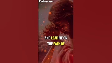 "Psalm 23 Prayer for Peace & Strength 🙏 | 30-Second Daily Prayer" #psalmprayer