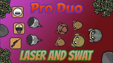 Pro duo with LASER and SWAT! | Mega lapabot base | Part-2 | Devast.io