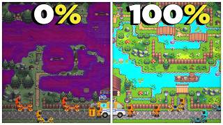 I 100%'d a Pollution Cleanup Game... Nothing Dirty Survive screenshot 3