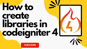 Codeigniter 4 | libraries in codeigniter 4