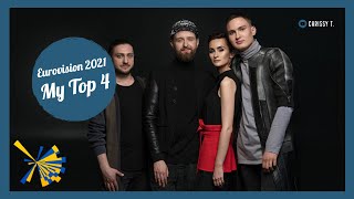 Eurovision 2021 - TOP 4 [New: Ukraine]