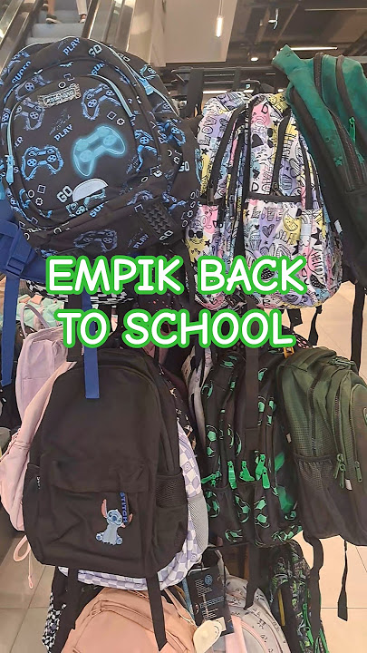 👆Empik nowości 🎒 plecaki na back to school 2025 #empik #conowego #shopping