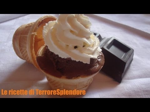 Gelato al cioccolato, senza uova, senza gelatiera