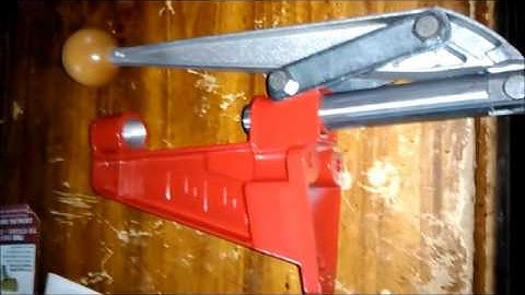 lee single stage press