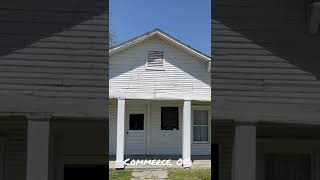 Childhood Home of Mickey Mantle #yankees #mickeymantle