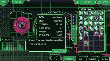 Space Warlord Organ Trading Simulator - LAUNCH TRAILER