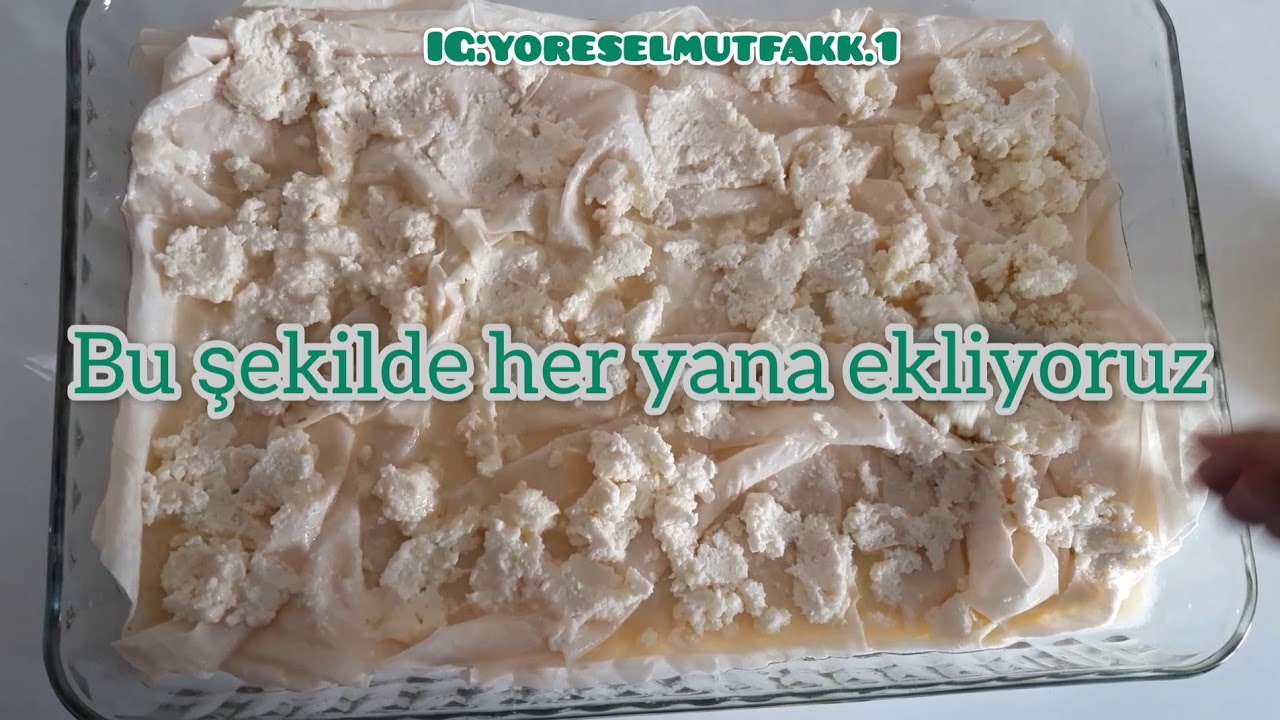 ÇITIR ÇITIR PEYNİRLİ BÖREK TARİFİ! - YouTube