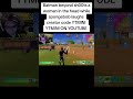 Batman beyond sh00ts a woman in the head while SpongeBob laughsFortnite#fortnite #shorts #spongebob