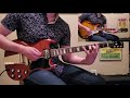 The beatles  paperback writer  lead and rhythm guitar cover  gibson sg w maestro vibrola