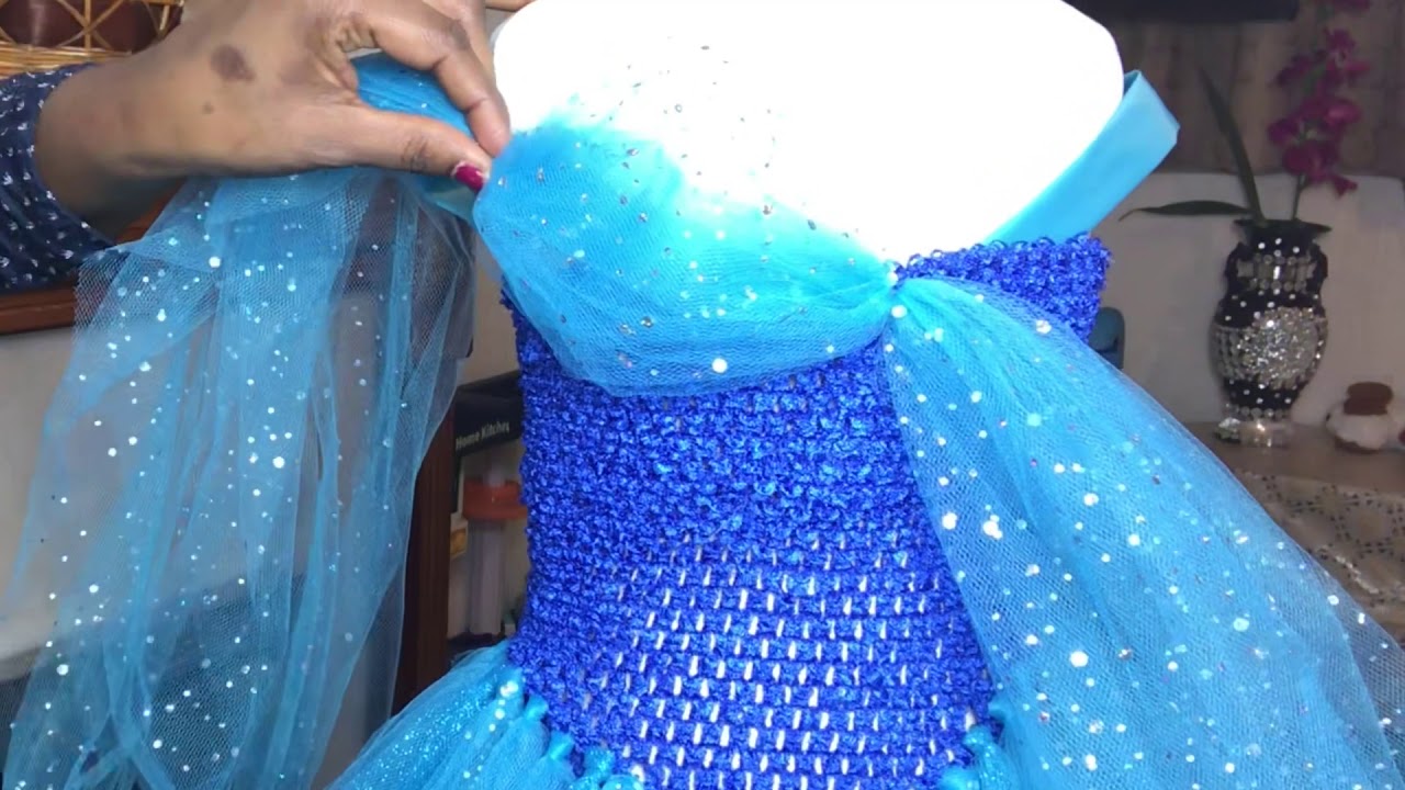 How to make Tutu princess dress
