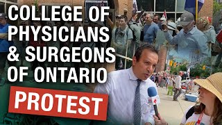 TRAILER: Protesters call on the CPSO to lead ethically, or get out of the way!