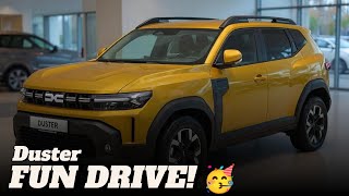 видео: Что делает вождение Dacia Duster 2024 таким захватывающим? картинка: Что делает вождение Dacia Duster 2024 таким захватывающим?