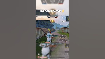 No panic move ⚡ Pubgmobile