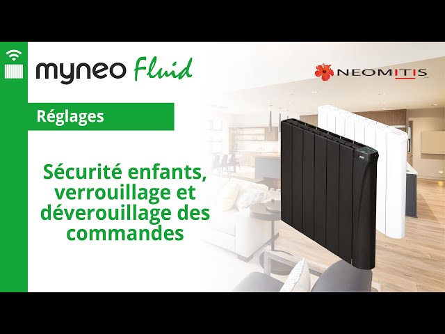 Radiateurs électriques blancs MYNEO FLUID