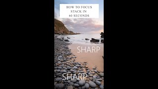 How to FOCUS STACK in 60 Seconds 📸 #shorts