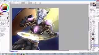 Draenei Paladin Speedpaint