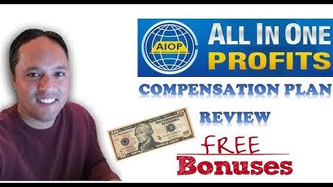 All In One Profits Review | AIOP Compensation Plan | Free Bonuses